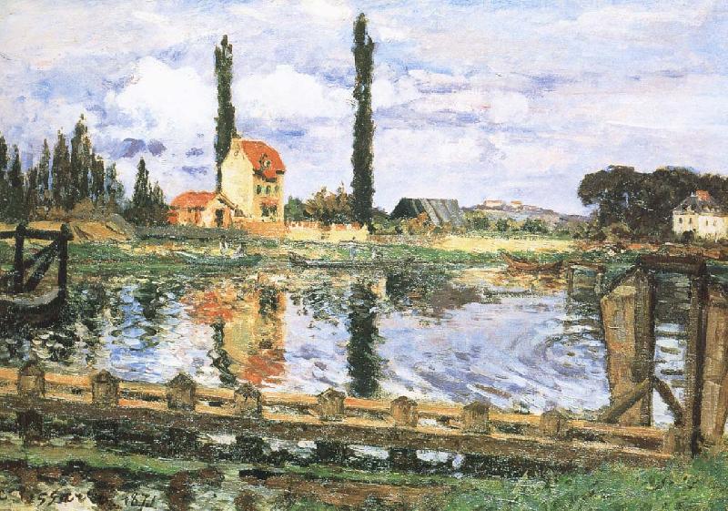 Camille Pissarro Seine oil painting picture